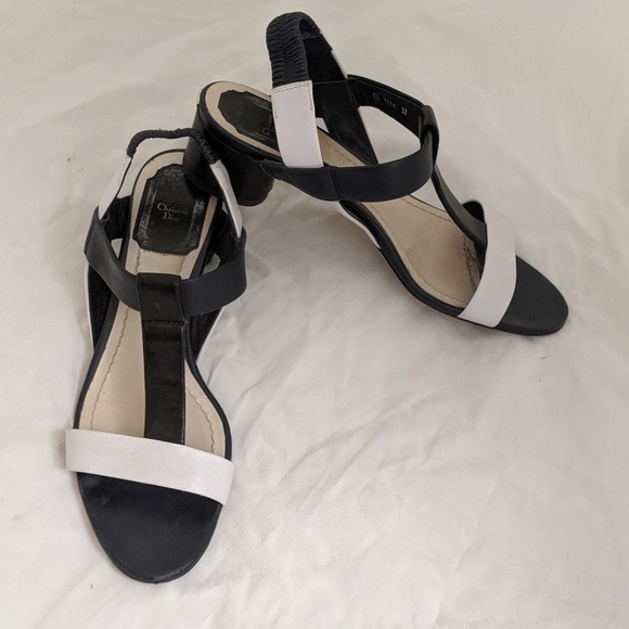 Dior Shoes - Christian Dior Open toe sling back sandals